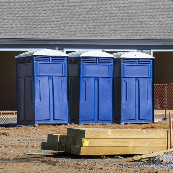are there different sizes of portable toilets available for rent in Verlot